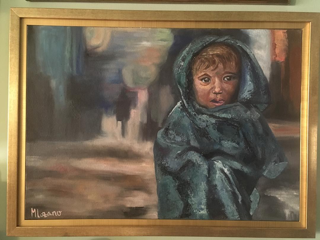 Boy with Blanket