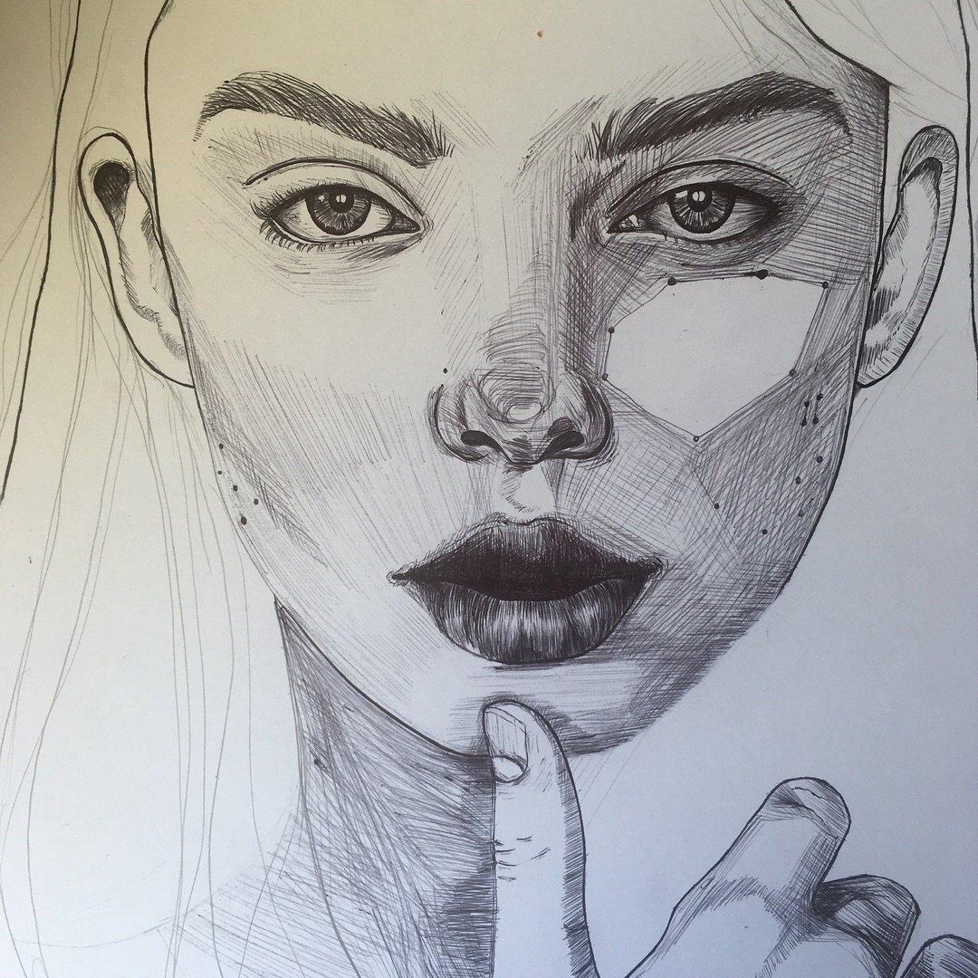 Woman in Line 3