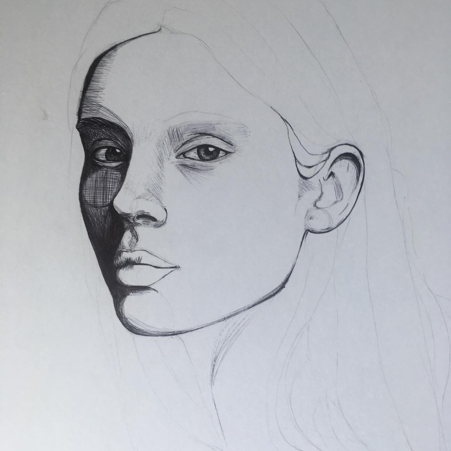 Woman in Line 4