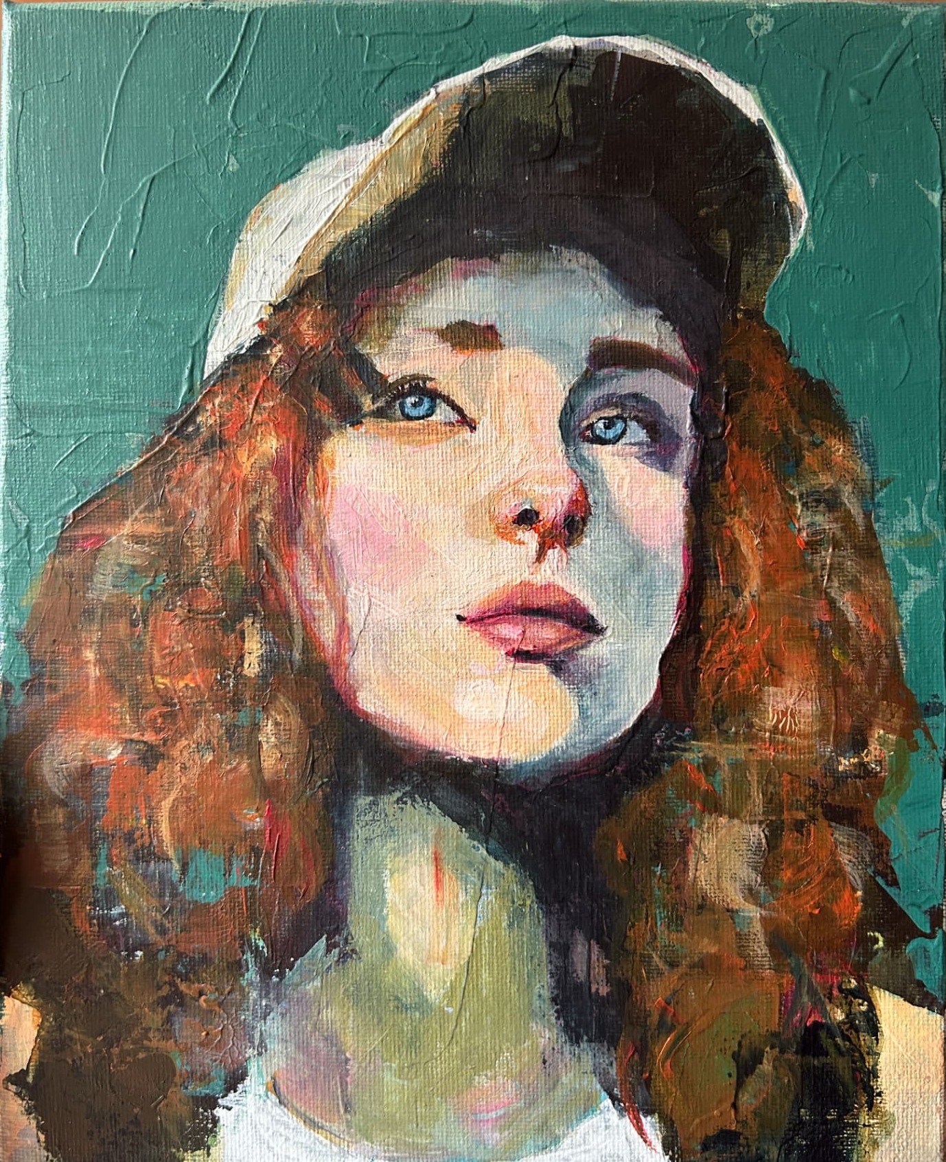 Looking Up — acrylic on canvas